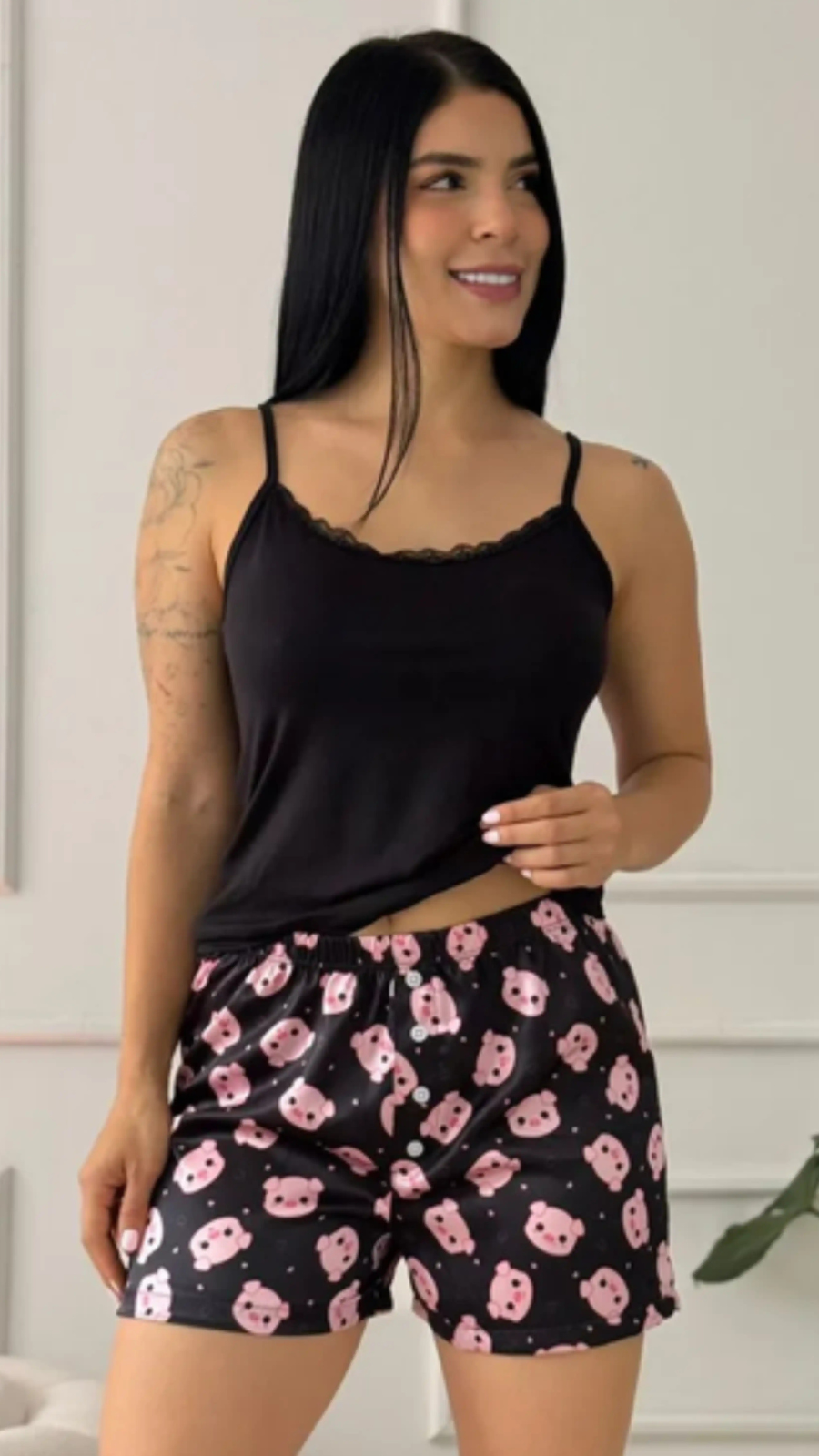 Pijamas Saten 2x1