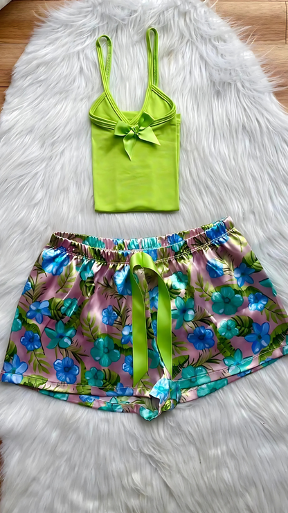 Pijamas Saten 2x1