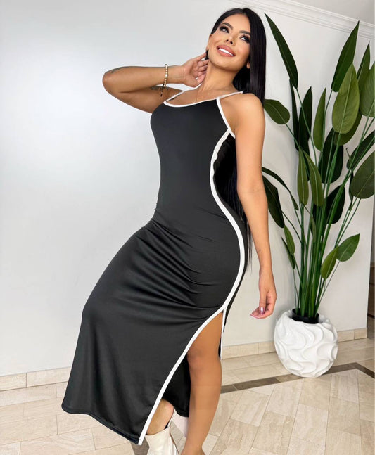 Vestido Slit Lux ✨